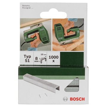 Bosch KLAMMER TYP 51 10X1X8MM 1000STGL