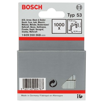 Bosch KLAMMER TYP 53 14MM 1000ST