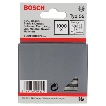 Bosch KLAMMER TYP 55 16MM 1000ST