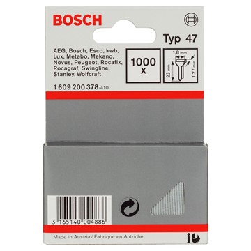 Bosch SPIK TYP 47 23MM 1000ST