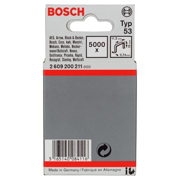 Bosch KLAMMER TYP 53 10MM 5000ST