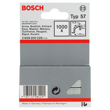 Bosch KLAMMER TYP 57 6MM 1000ST
