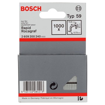 Bosch KLAMMER TYP 59 8MM 1000ST