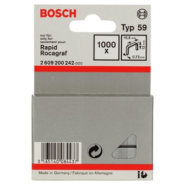 Bosch KLAMMER TYP 59 12MM 1000ST