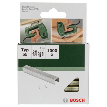 Bosch KLAMMER TYP 55 6X1,08X28MM 1000ST GL