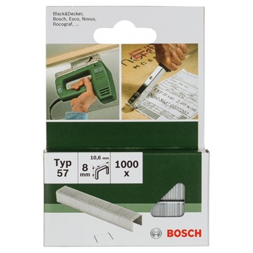 Bosch KLAMMER TYP 57 10,6X1,25X8MM 1000ST GL