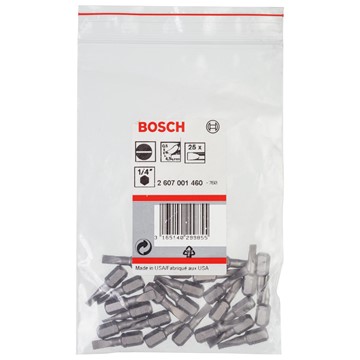 Bosch BITS SPÅR 0,6X4,5 25MM 25ST