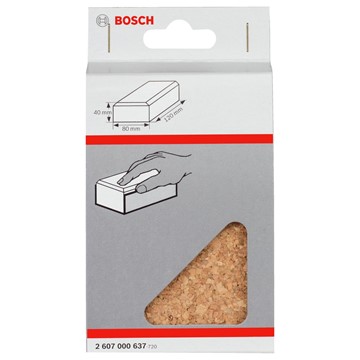 Bosch HANDSLIPKLOSS KORK STOR 80X120MM