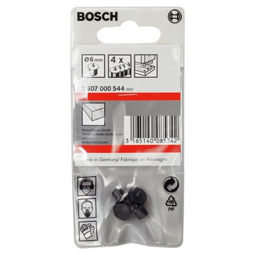 Bosch PLUGGMONTERINGSSET 6MM 4ST