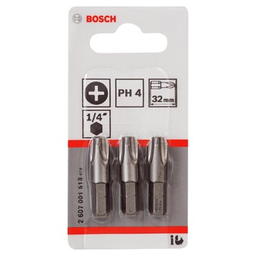 Bosch BITS PH4 32MM 3ST