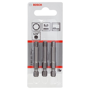 Bosch BITS SEXKANT 5 49MM 3ST