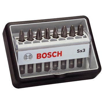 Bosch BITSSET SX3 PH123/PZ123 XH 49MM 8ST