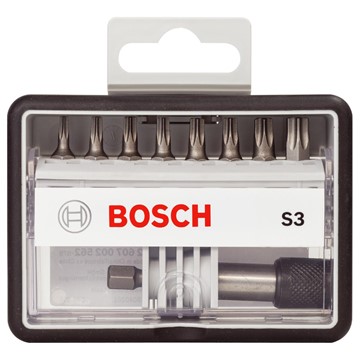 Bosch BITSSET S3 T8-40 XH QH 25MM 9ST