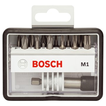 Bosch BITSSET M1 PH/PZ/T XH QH 25MM 13ST