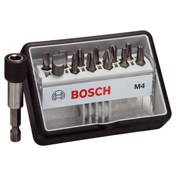 Bosch BITSSET M4 PH/PZ/TX/SPÅR QH 25MM 13ST