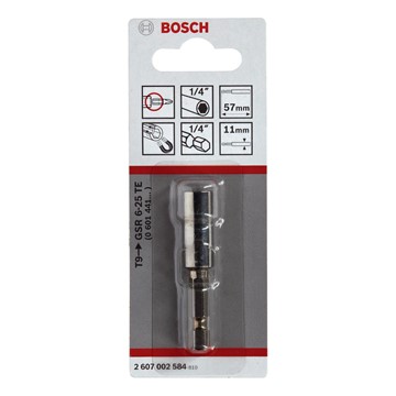 Bosch VERKTYGSHÅLLARE 1/4 57MM GSR 6-25 TE