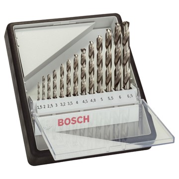 Bosch BORR HSS-G 135GR 1,5-6,5MM 13ST ROBUSTLI