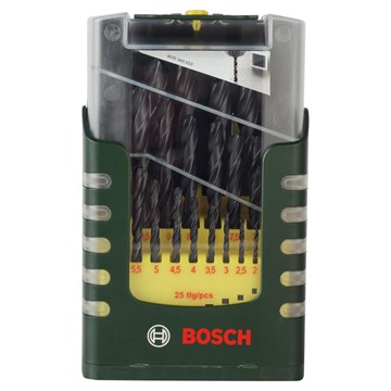 Bosch METALLBORRSET HSS-R 25 DELAR PL