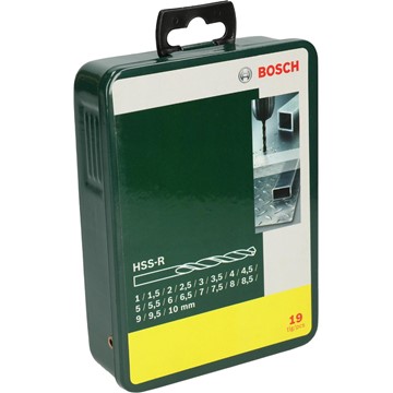 Bosch BORRSET PROMO HSS-R 1-10MM 19ST