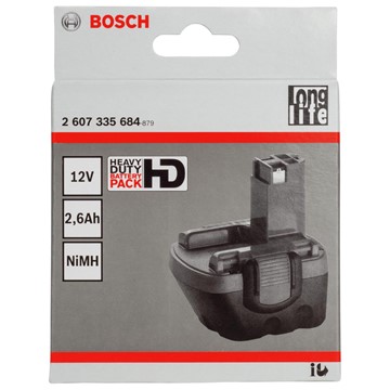 Bosch BATTERI 12V 2,6AH NIMH HD O-PACK