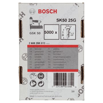 Bosch DYCKERT 1,2/18G 25MM 5000ST