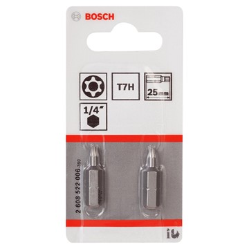 Bosch BITS T7 SECURITY TORX 2ST