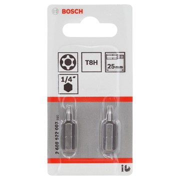Bosch BITS T8 SECURITY TORX 2ST