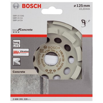 Bosch DIAMANTKOPPSKIVA BEST CONCRETE125MM