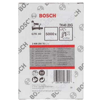 Bosch KLAMMER 1,2/18G 20MM 5000ST