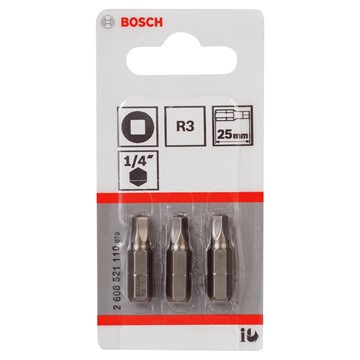 Bosch BITS R3 25MM 3ST