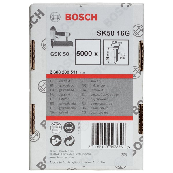 Bosch DYCKERT 0GR 1,2X16MM EFZ 5000ST