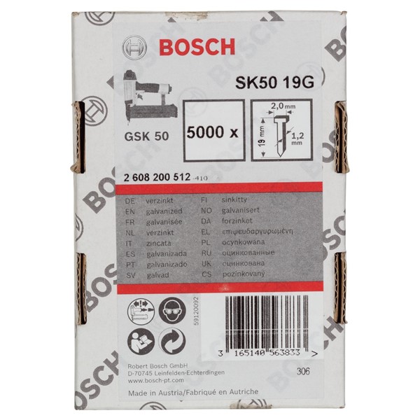 Bosch DYCKERT 0GR 1,2X19MM EFZ 5000ST