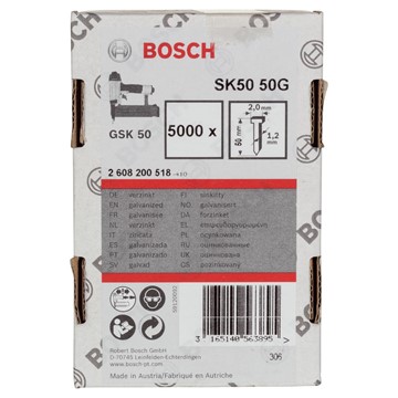Bosch DYCKERT 1,2/18G 50MM 5000ST
