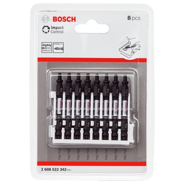 Bosch BITS IMPACT TX15 65MM 8ST