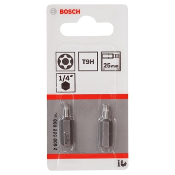 Bosch BITS T9 SECURITY TORX 2ST