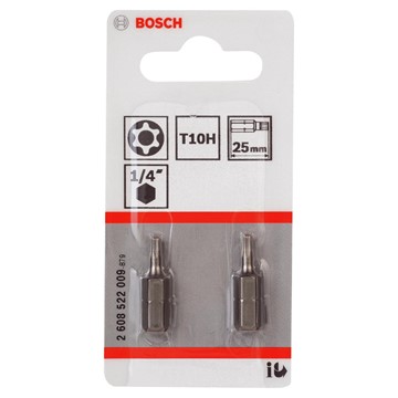 Bosch BITS T10 SECURITY TORX 2ST