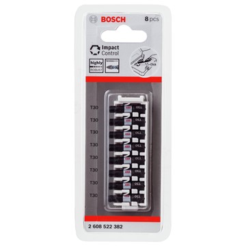 Bosch BITS IMPACT T30 25MM 8ST