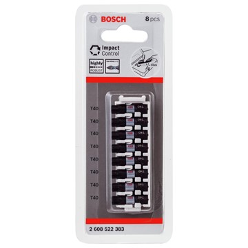 Bosch BITS IMPACT T40 25MM 8ST