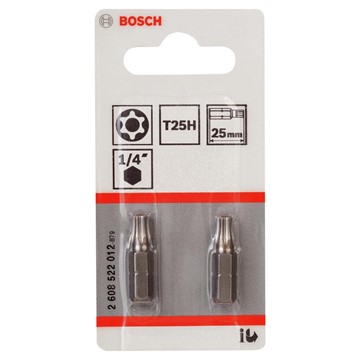 Bosch BITS T25 SECURITY TORX 2ST