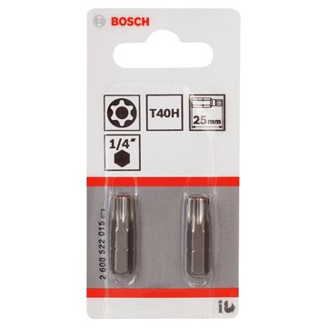Bosch BITS T40 SECURITY TORX 2ST