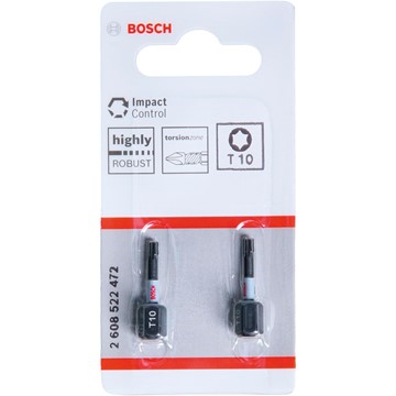 Bosch BITS T10 IMPACT 25MM 2ST