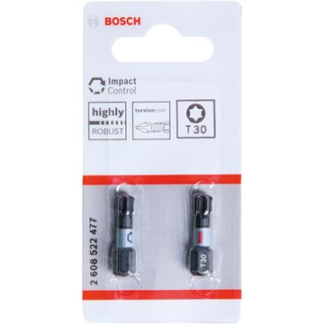 Bosch BITS T30 IMPACT 25MM 2ST