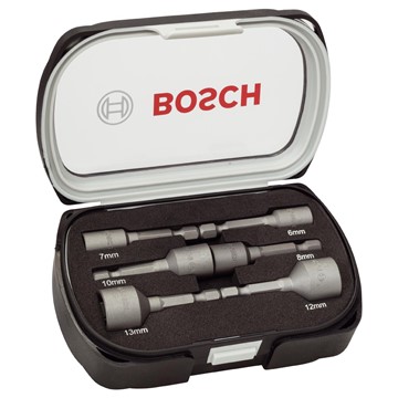 Bosch HYLSNYCKELSET MAGNET 6-13MM 50MM 6ST