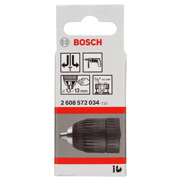 Bosch SNABBCHUCK 1/2-20 2-13MM 2HAND