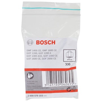 Bosch SPÄNNTÅNG 6MM M/MUTTER GOF 1200A/1300ACE