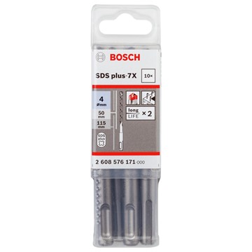 Bosch HAMMARBORR PLUS-7X 4X50/115MM 10ST