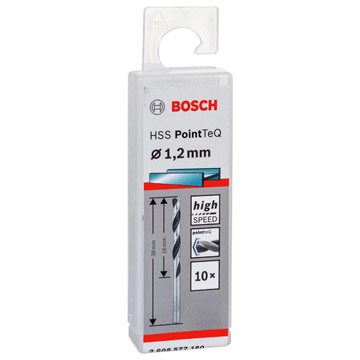 Bosch METALLBORR POINTTEC HSS-R 1,2MM 10ST