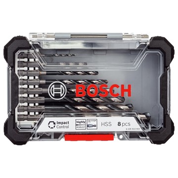 Bosch METALLBORRSET HSS IMPACT 2-10MM 8 DEL IK