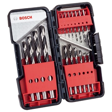 Bosch METALLBORRSET PTEC HSS-R 1,5-10,0MM 18ST