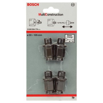 Bosch ADAPTERSET MULTICONSTRUCTION 4ST